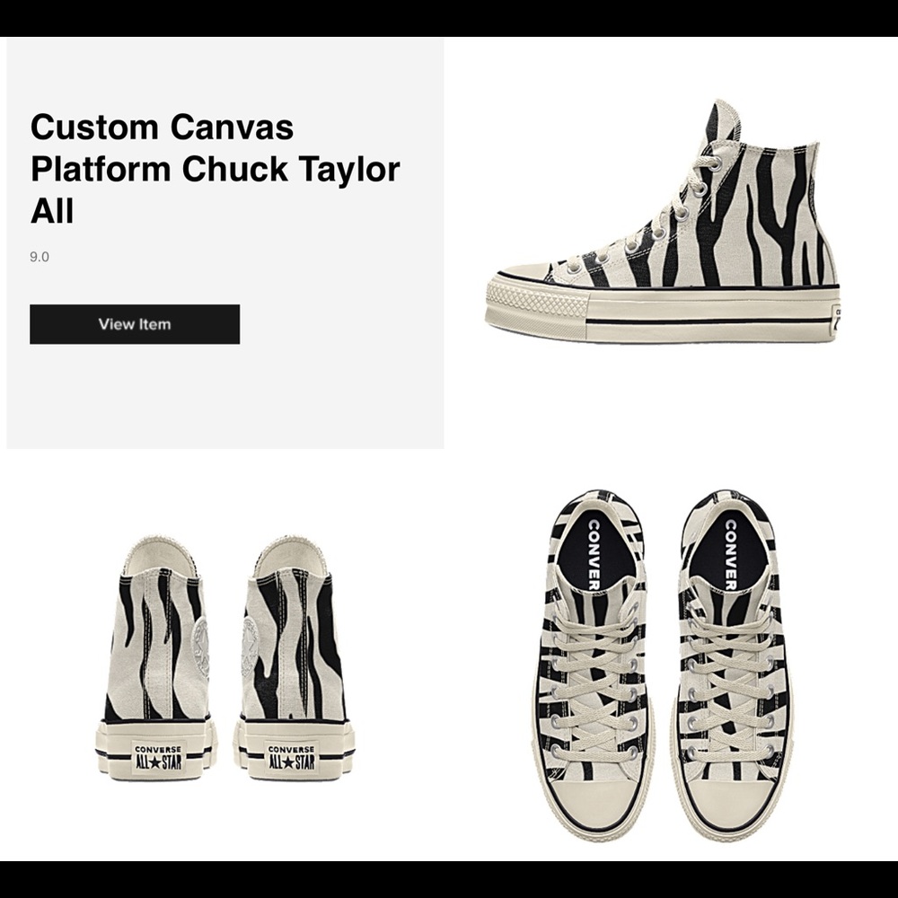 Converse high top: Custom